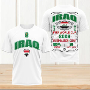 Iraq World Cup 2026 Pride of Mesopotamia Football T Shirt