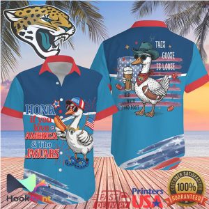 Jacksonville Jaguars Honk If You Love America Goose Hawaiian Jersey