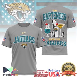 Jacksonville Jaguars This Bartender Loves The Jaguars NFL Fan Shirt
