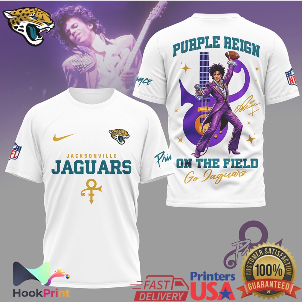 Jacksonville Jaguars x Prince Purple Reign On The Field T Shirt Jacksonville Jaguars x Prince Purple Reign On The Field T Shirt