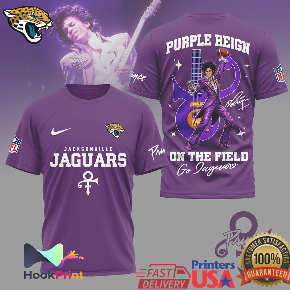 Jacksonville Jaguars x Prince Purple Reign On The Field T Shirt Jacksonville Jaguars x Prince Purple Reign On The Field T Shirt