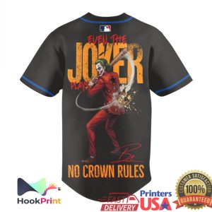 Joker x Houston Astros Baseball Jersey Horror Themed MLB Mashup
