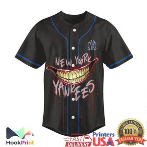 Joker x New York Yankees Baseball Jersey “Even The Joker Plays” Jersey Joker x New York Yankees Baseball Jersey “Even The Joker Plays” Jersey