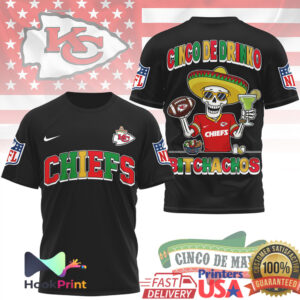 Kansas City Chiefs Cinco De Drinko Bitchachos 2026 Mexican Fiesta Vintage Fans Men Women T Shirt