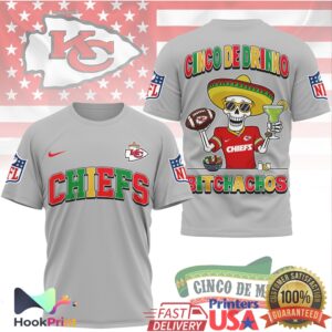 Kansas City Chiefs Cinco De Drinko Bitchachos 2026 Mexican Fiesta Vintage Fans Men Women T Shirt