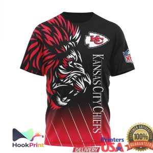 Kansas City Chiefs Hakuna Matata The King Chiefs Kingdom 3D All Over Print T Shirt