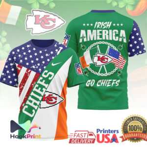 ,Kansas City Chiefs Irish America St. Patrick’s Day 2026 Vintage Fan Apparel T Shirt ,Kansas City Chiefs Irish America St. Patrick’s Day 2026 Vintage Fan Apparel T Shirt