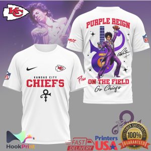 Kansas City Chiefs Prince Purple Reign On The Field T Shirt Kansas City Chiefs Prince Purple Reign On The Field T Shirt