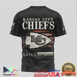 Kansas City Chiefs Still The Problem Steer Skull American Flag T Shirt Kansas City Chiefs Still The Problem Steer Skull American Flag T Shirt