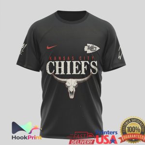Kansas City Chiefs Still The Problem Steer Skull American Flag T Shirt