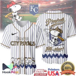 Kansas City Royals x Peanuts Snoopy All Star Baseball Jersey