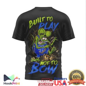 Kentucky Wildcats Built To Play Not To Bow Rat Fink Style Sports T Shirt