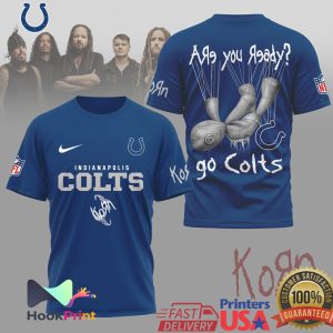 Korn x Indianapolis Colts NFL Are You Ready Mesh Graphic T Shirt