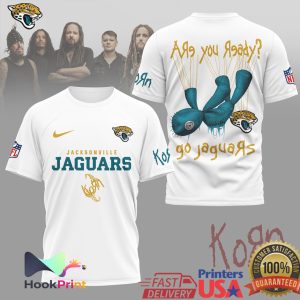 Korn x Jacksonville Jaguars NFL Are You Ready Mesh Graphic T Shirt