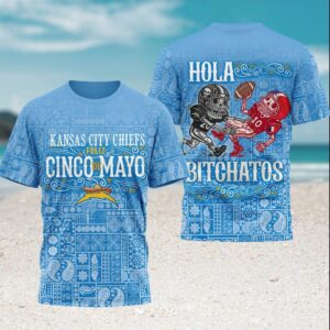 LA Chargers Feliz Cinco De Mayo Bitchatos Light Blue Bandana T Shirt LA Chargers Feliz Cinco De Mayo Bitchatos Light Blue Bandana T Shirt