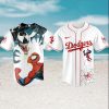Spider Man Los Angeles Dodgers MLB Baseball Jersey Classic Spider Man Los Angeles Dodgers MLB Baseball Jersey Classic