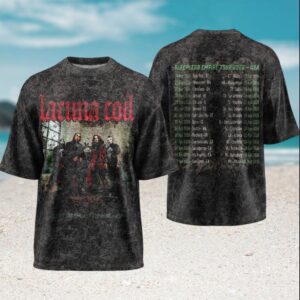 Lacuna Coil Sleepless Empire Tour 2026 USA Retro Mineral Wash Heavy Metal Fans T Shirt