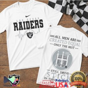 Las Vegas Raiders Manual Shifter Only The Best Still Drive Stick T Shirt Las Vegas Raiders Manual Shifter Only The Best Still Drive Stick T Shirt