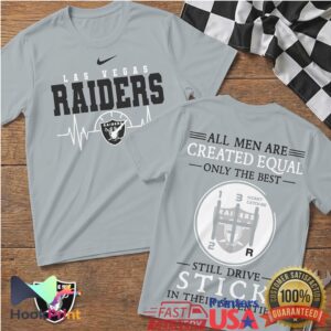 Las Vegas Raiders Manual Shifter Only The Best Still Drive Stick T Shirt