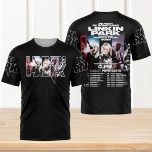 Linkin Park From Zero World Tour 2026 Retro Band Photo Men Women Music Fans T Shirt Linkin Park From Zero World Tour 2026 Retro Band Photo Men Women Music Fans T Shirt