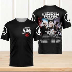 Linkin Park Rock Am Ring From Zero World Tour 2026 Retro Fans Men Women T Shirt Linkin Park Rock Am Ring From Zero World Tour 2026 Retro Fans Men Women T Shirt