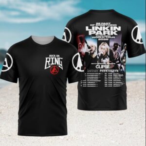 Linkin Park Rock Am Ring From Zero World Tour 2026 Retro Fans Men Women T Shirt