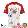 New York Mets Autism Awareness Pinstripe Baseball T Shirt New York Mets Autism Awareness Pinstripe Baseball T Shirt