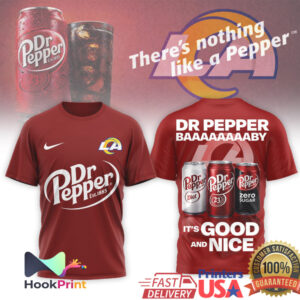 Los Angeles Rams x Dr Pepper Nothing Like a Pepper NFL T Shirt