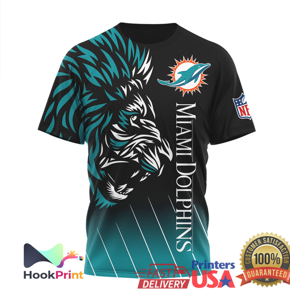 Miami Dolphins Hakuna Matata Lion King The King Go Fins NFL T Shirt Miami Dolphins Hakuna Matata Lion King The King Go Fins NFL T Shirt