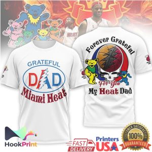 Miami Heat Forever Grateful Dead Dad NBA Basketball Fan T Shirt Miami Heat Forever Grateful Dead Dad NBA Basketball Fan T Shirt