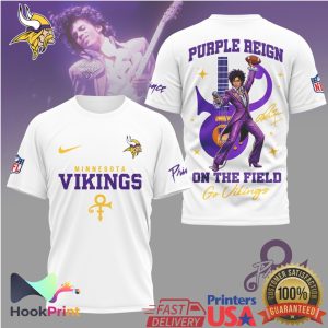 Minnesota Vikings Prince Purple Reign On The Field T Shirt