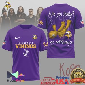 Minnesota Vikings x Korn Issues Doll Are You Ready Tribute T Shirt
