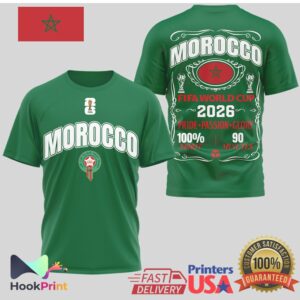 Morocco National Team FIFA rld Cup 2026 Pride Passion Glory T Shirt