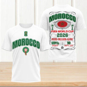 Morocco World Cup 2026 Atlas Lions National Team T Shirt