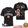North Carolina Tar Heels Autism Awareness Performance Graphic T Shirt North Carolina Tar Heels Autism Awareness Performance Graphic T Shirt