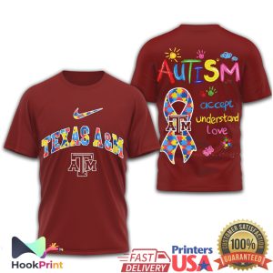 NCAA Michigan Wolverines Autism Awareness Spirit Support T Shirt