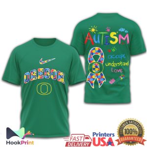 NCAA Ohio State Buckeyes Autism Awareness Accept Understand Love T Shirt
