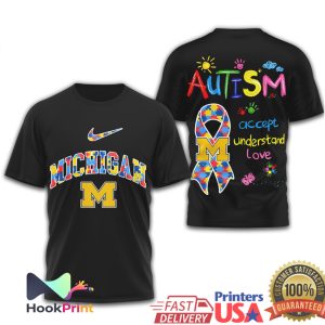 NCAA Oregon Ducks Autism Awareness Multi Color Puzzle Print T Shirt NCAA Oregon Ducks Autism Awareness Multi Color Puzzle Print T Shirt