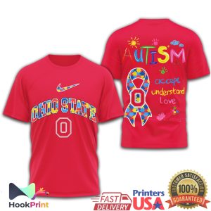NCAA Penn State Nittany Lions Autism Awareness Ribbon Graphic T Shirt