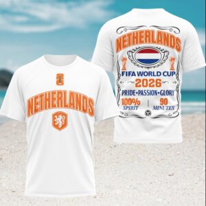 Netherlands 2026 FIFA World Cup Style Dutch T Shirt Netherlands 2026 FIFA World Cup Style Dutch T Shirt