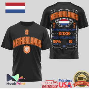 Netherlands Dutch Football FIFA rld Cup 2026 Pride Passion Glory T Shirt Netherlands Dutch Football FIFA rld Cup 2026 Pride Passion Glory T Shirt