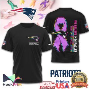 New England Patriots Crucial Catch Fight Cancer In All Colors Support T Shirt
