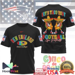 New England Patriots Football Cinco De Mayo 2026 Men Women T Shirt