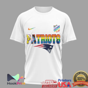 New England Patriots NFL More Pride Less Prejudice Snoopy Rainbow 2026 T Shirt