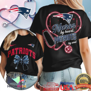 New England Patriots Nurse By Heart Patriots By Soul 2026 T Shirt New England Patriots Nurse By Heart Patriots By Soul 2026 T Shirt