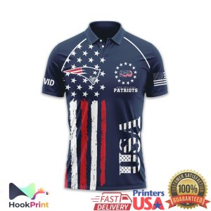 New England Patriots USA 250th Anniversary 1776 2026 Patriotic Polo Shirt New England Patriots USA 250th Anniversary 1776 2026 Patriotic Polo Shirt
