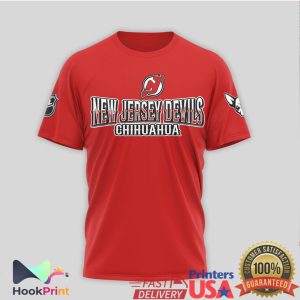 New Jersey Devils Chihuahua I Choose Violence Funny NHL Hockey T Shirt