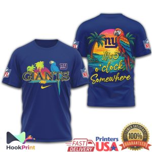 New York Giants Margaritaville Beach Sunset NFL Fan T Shirt New York Giants Margaritaville Beach Sunset NFL Fan T Shirt