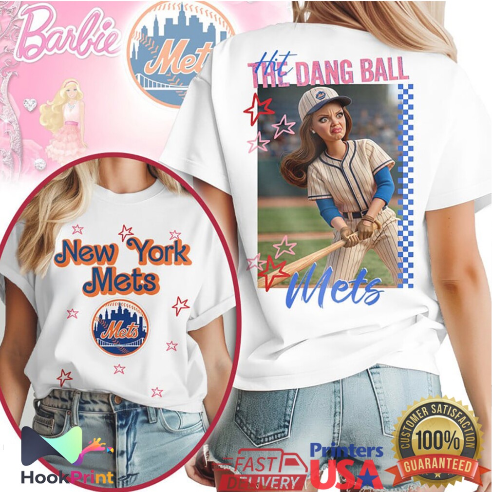 New York Mets “Hit The Dang Ball” Doll Character Baseball Fan T Shirt New York Mets “Hit The Dang Ball” Doll Character Baseball Fan T Shirt