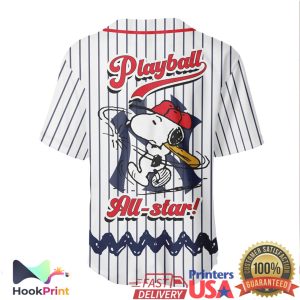 New York Yankees x Peanuts Snoopy All Star Baseball Jersey New York Yankees x Peanuts Snoopy All Star Baseball Jersey